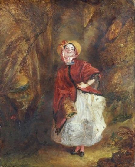 William Powell Frith Dolly Varden by William Powell Frith Spain oil painting art